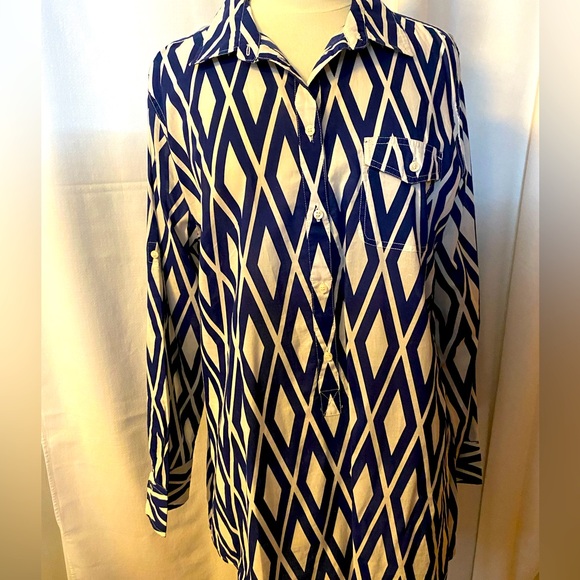 J Crew tunic blouse - Picture 1 of 4
